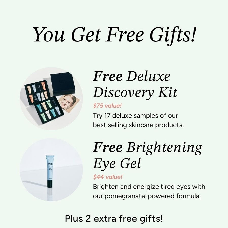 25% off + free shipping