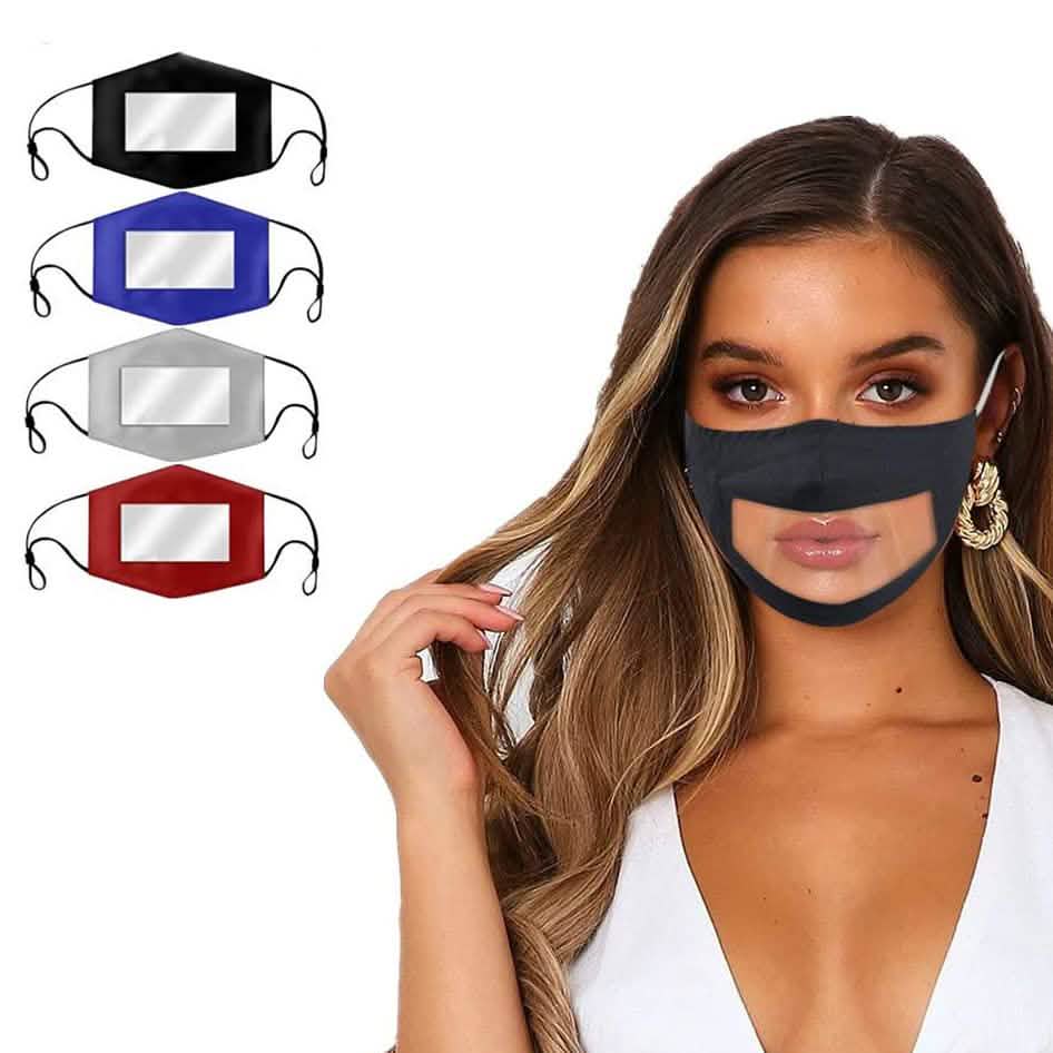 Image of 4-Pack: Smile Communicator Face Mask