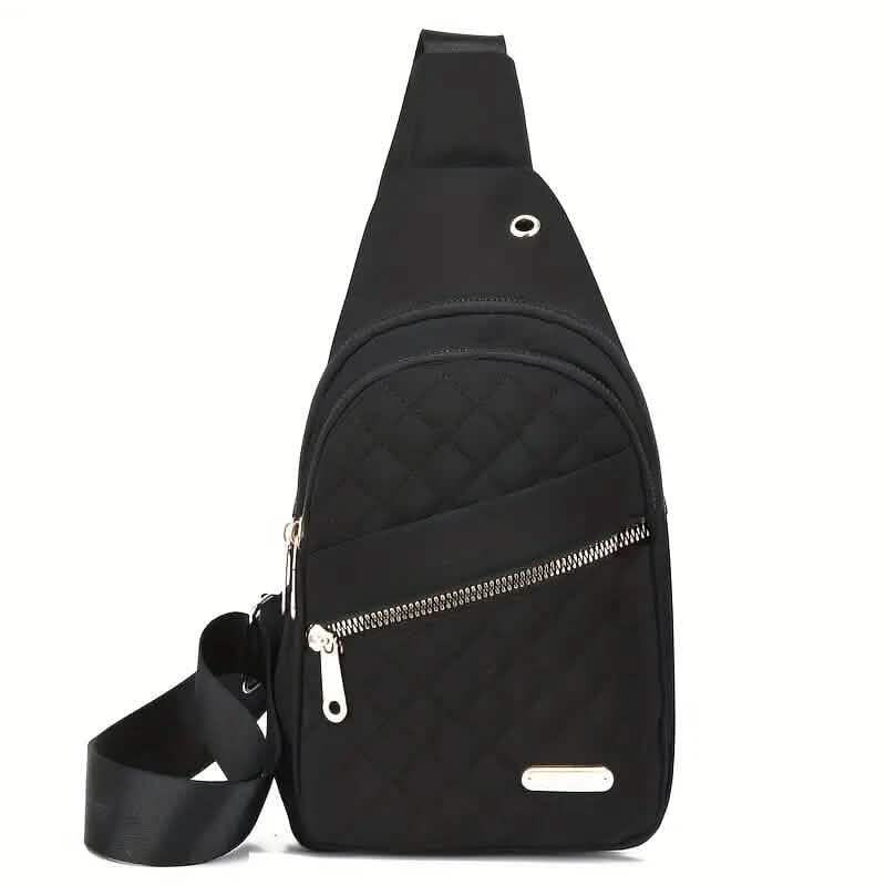 Image of Stylish Chic Quilted Lightweight & Comfortable Crossbody Chest Bag