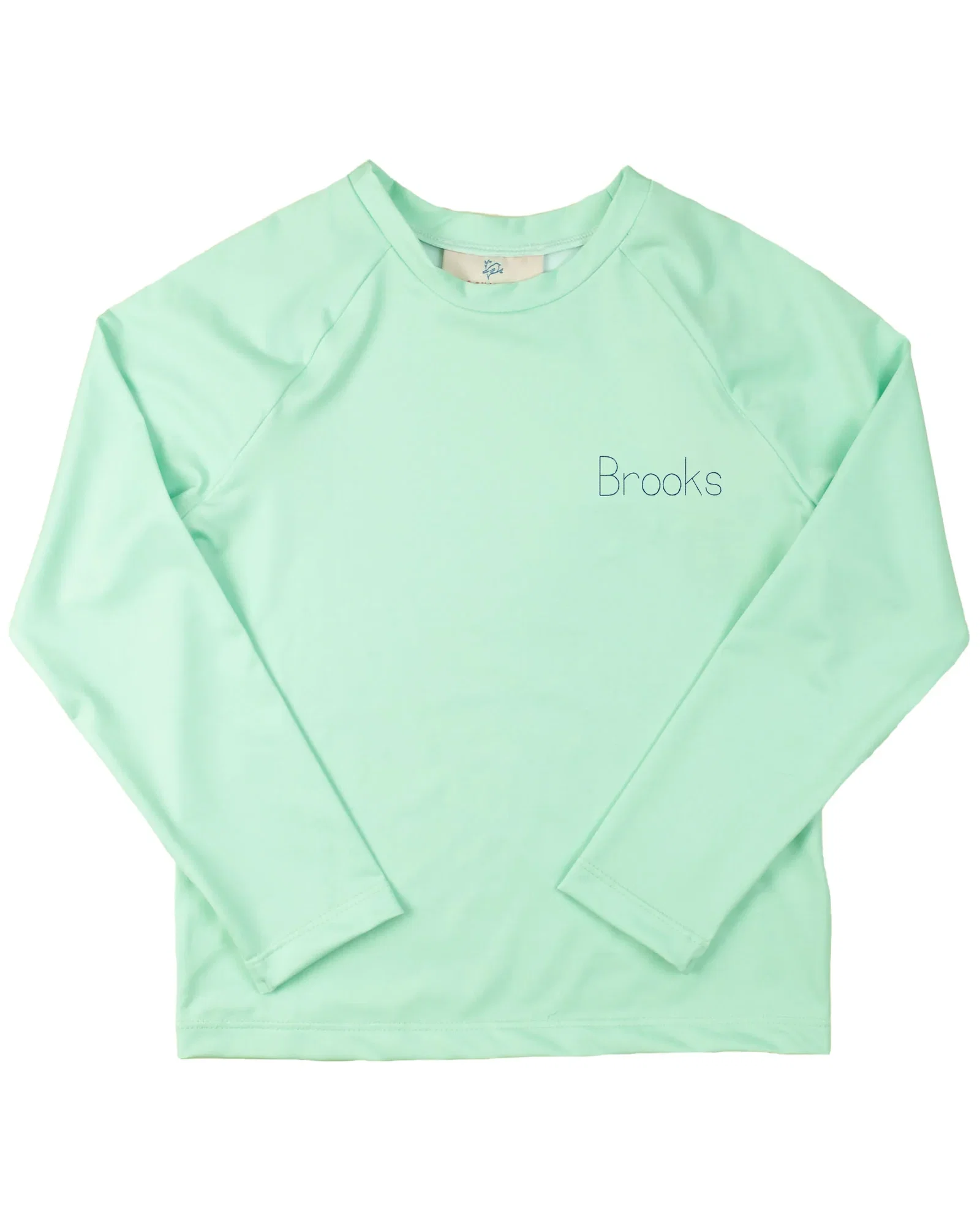 Image of Rash Guard Long Sleeve in Sherbert Green- FINAL SALE