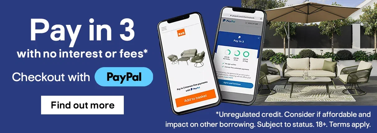 Pay in 3 with no interest or fees* Checkout with PayPal. Find out more