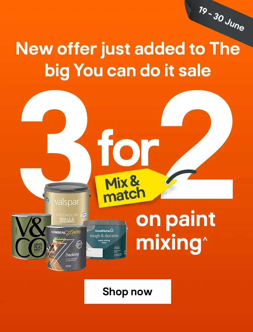 The big You can do it sale - Unmissable deals in store and online this summer - Shop now