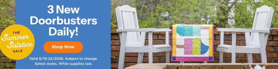 3 New Doorbusters Daily. Shop now. Valid through 6/22/26. Subject to change. Select styles. While supplies last.