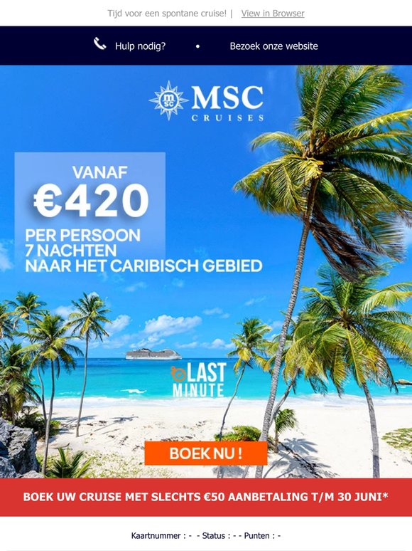 Caribisch gebied & Franse Antillen: 7 nachten vanaf €420