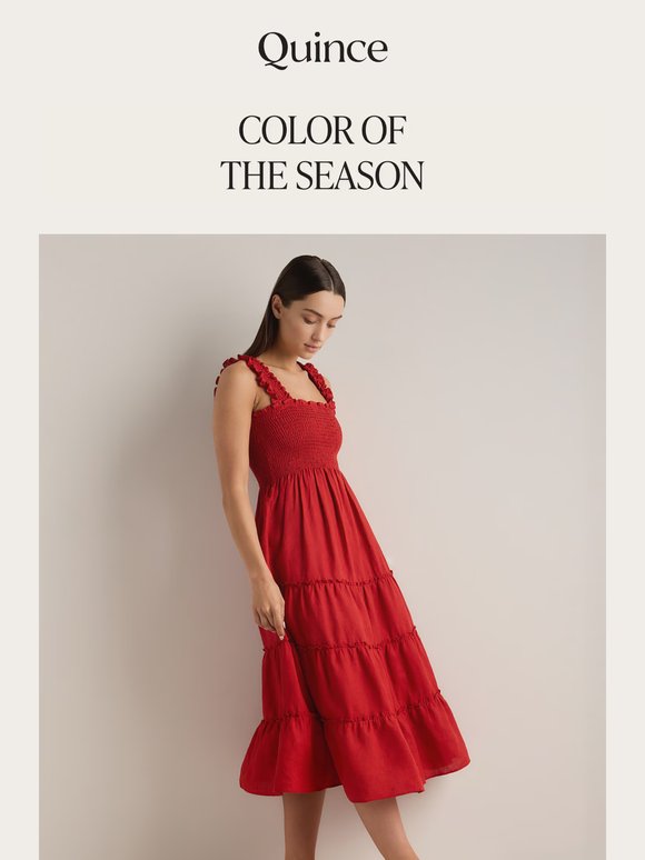 Color crush: tomato red