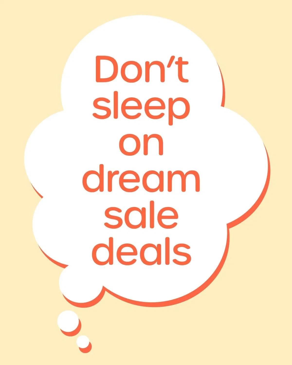 Don't sleep on dream sale deals