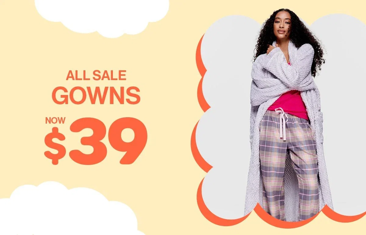 All Sale Gowns Now $39