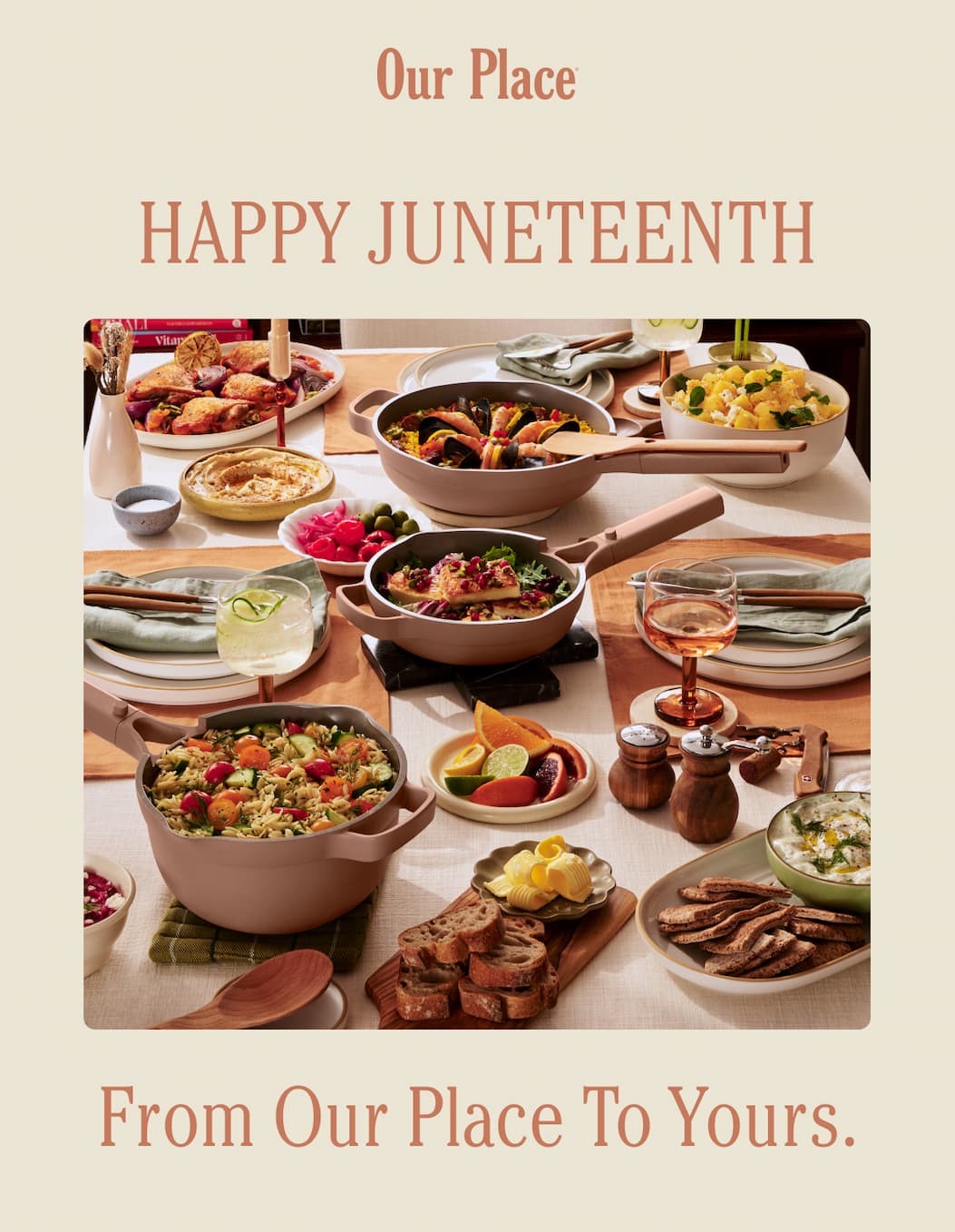 Our Place | Happy Juneteenth From Our Place to Yours