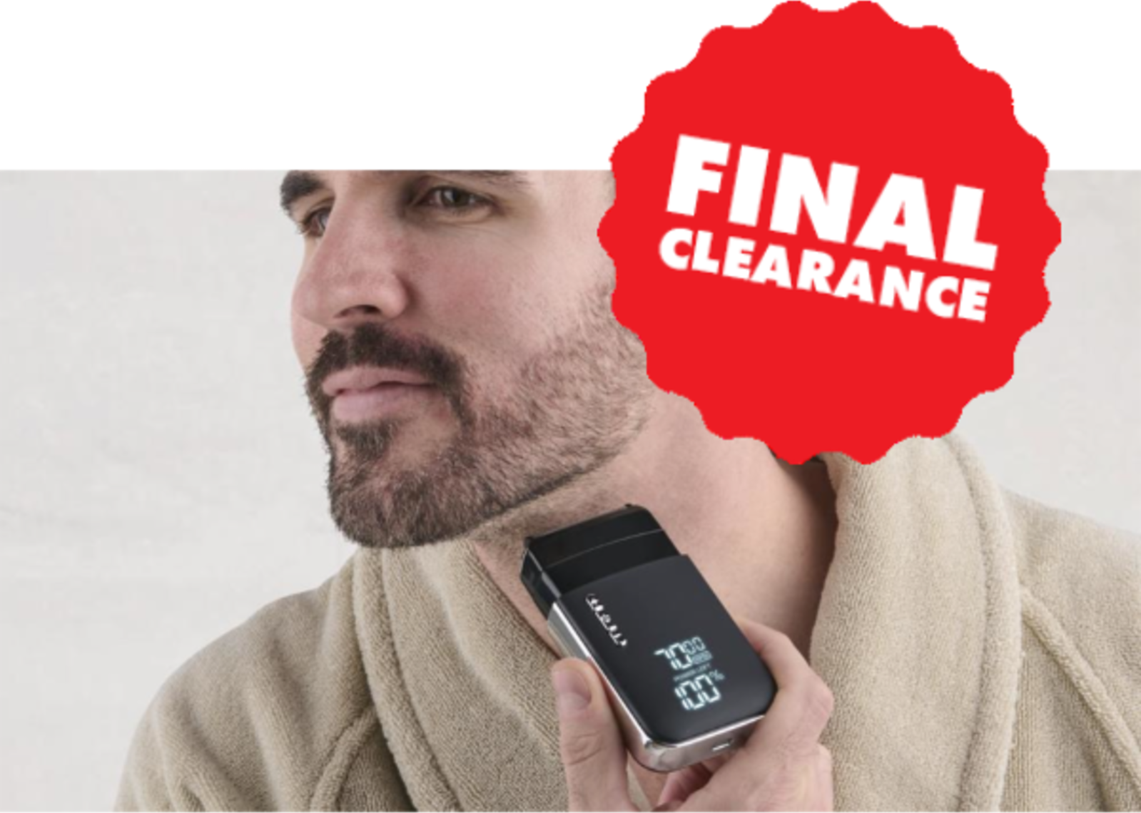 The Ultra Slim Travel Foil Shaver