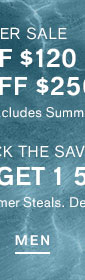 $40 Off $120 | $75 Off $200 | $100 Off $250 with Code: 1038 + BOGO 50% Off Everything ; Shop Men's Clothing