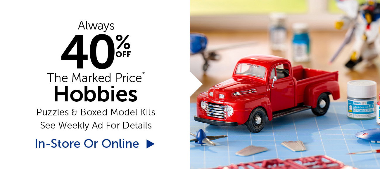 Always 40% Off The Marked Price - Hobbies - Puzzles & Boxed Model Kits