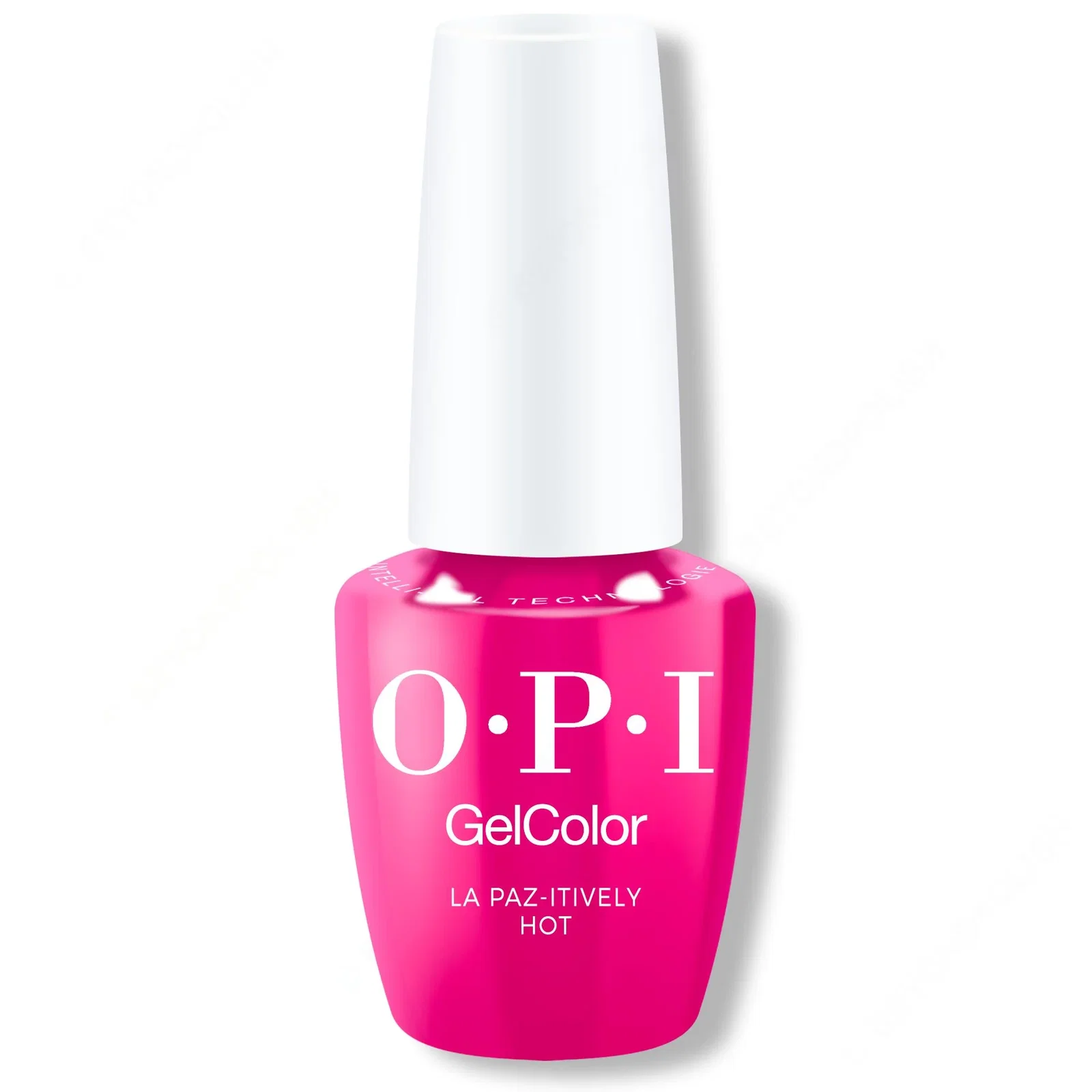 Image of OPI GelColor Intelli-Gel - La Paz-itively Hot 0.5 Oz