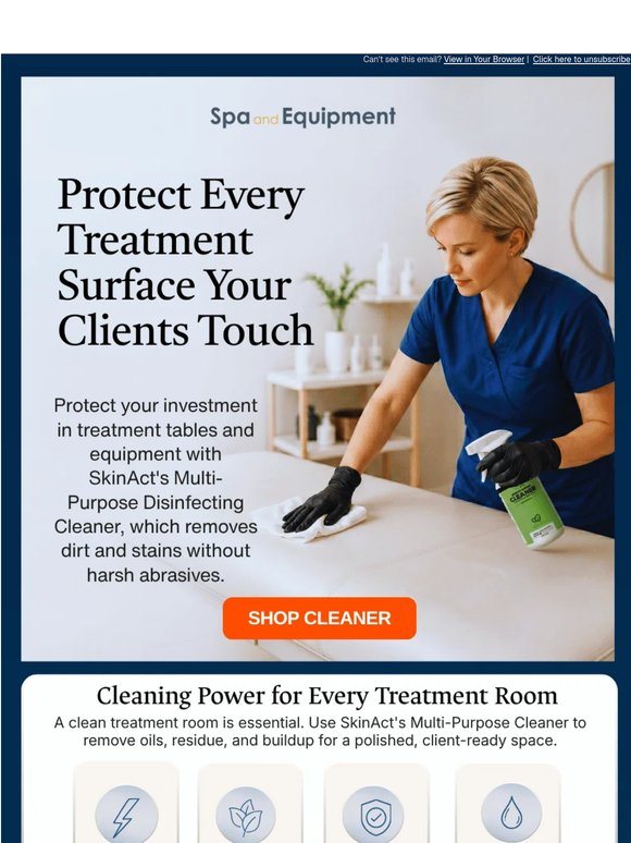 ✨ Keep Every Treatment Surface Client-Ready