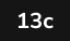 13c