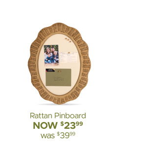 Rattan Pinboard