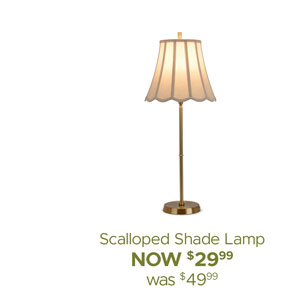 Scalloped Lamp