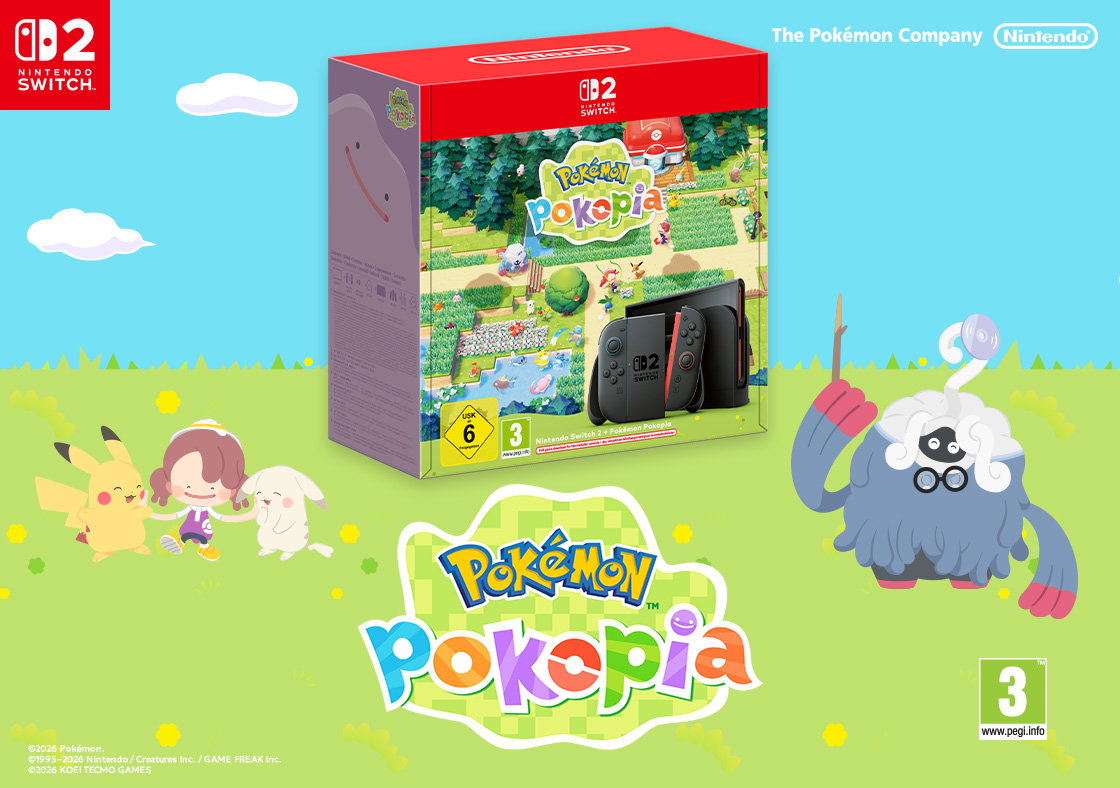 Nintendo Switch 2 Console & Pokémon Pokopia Bundle