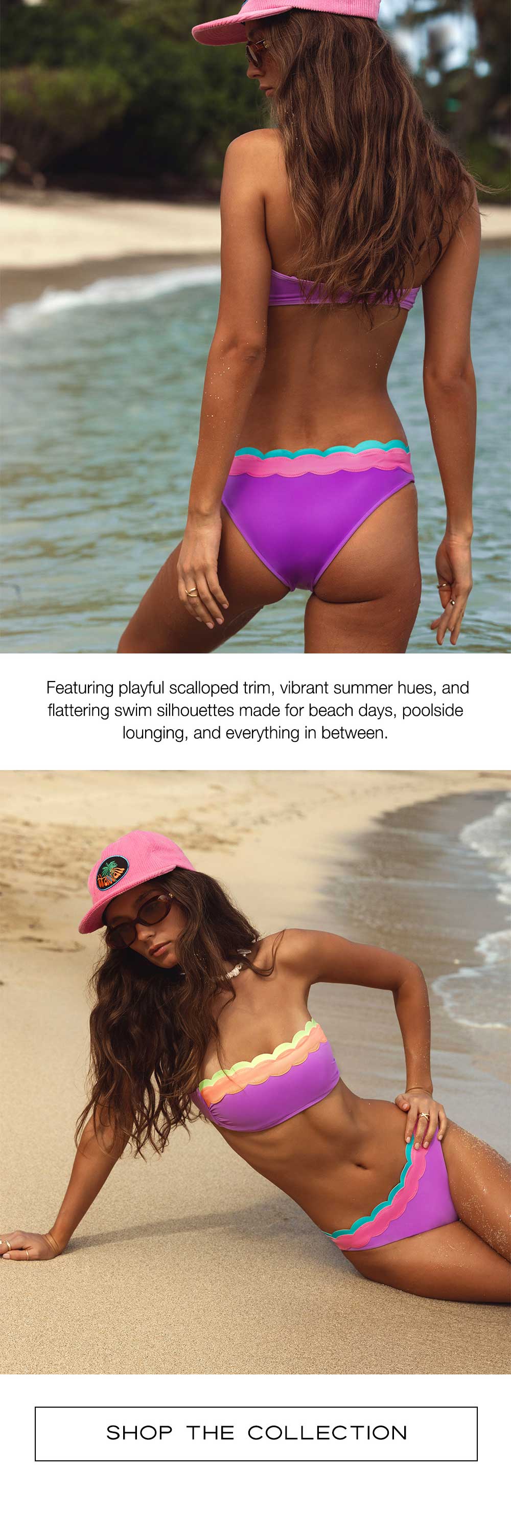 Purple Swimwear
