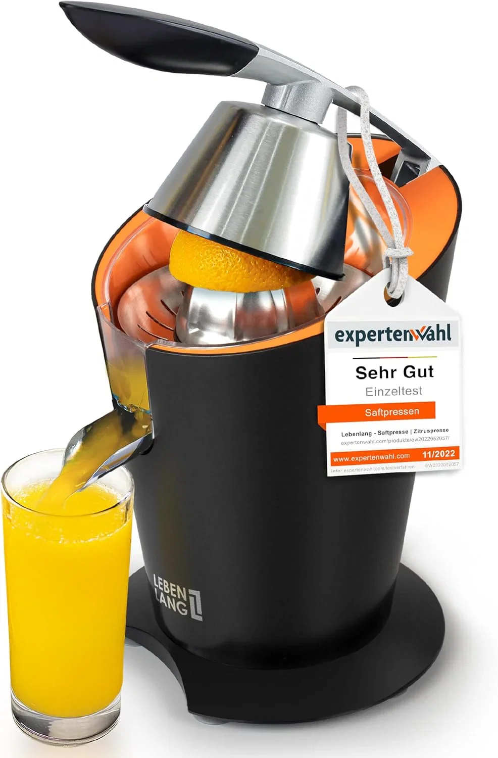 Image of LEBENLANG Elektrische Sinaasappelpers