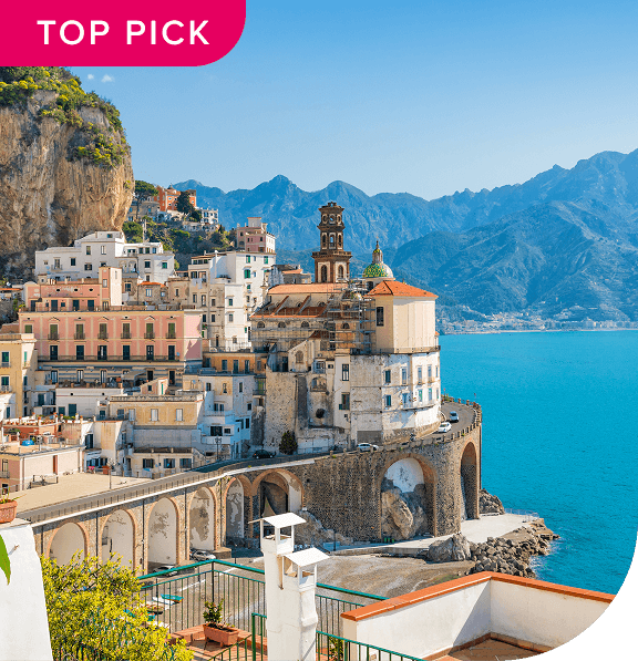 Top Pick! Amalfi Coast cliff houses