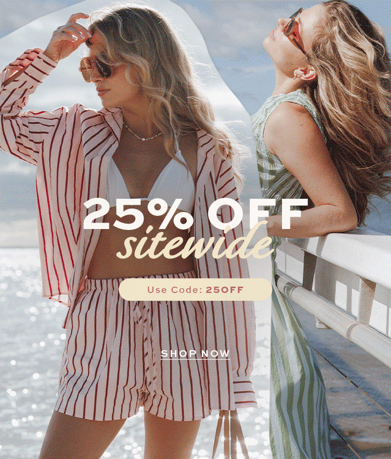 25% Off Sitewide - Starts Today! 