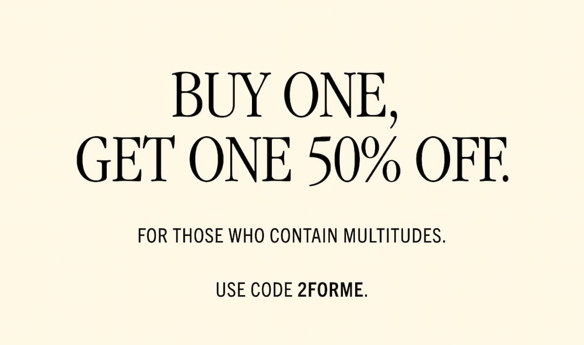 Buy 1, get 1 50% off 