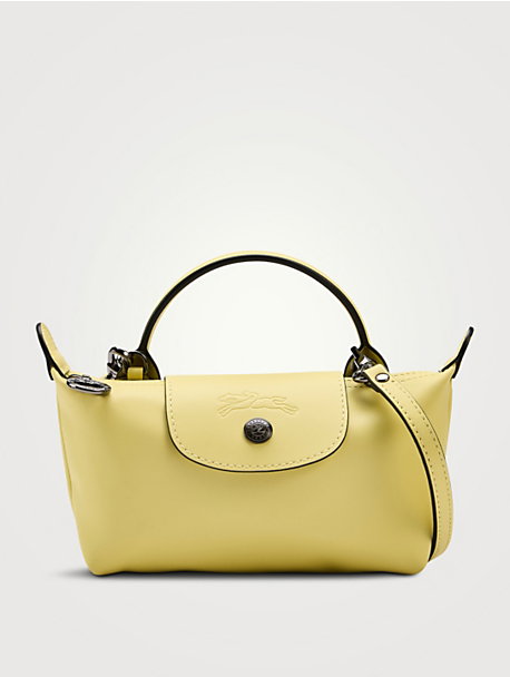XS Le Pliage Xtra Leather Crossbody Pouch