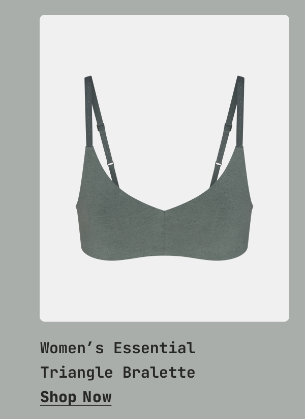 Women's Essential Triangle Bralette