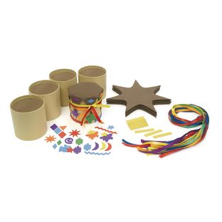 Image of Colorations® Easy-to-Make Drum Kit - Kit for 12