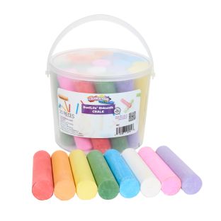 Image of Colorations® DustLite™ Washable Sidewalk Chalk - 20 Pieces