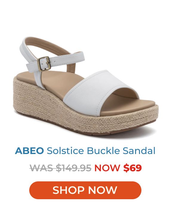 ABEO Solstice Buckle Sandal