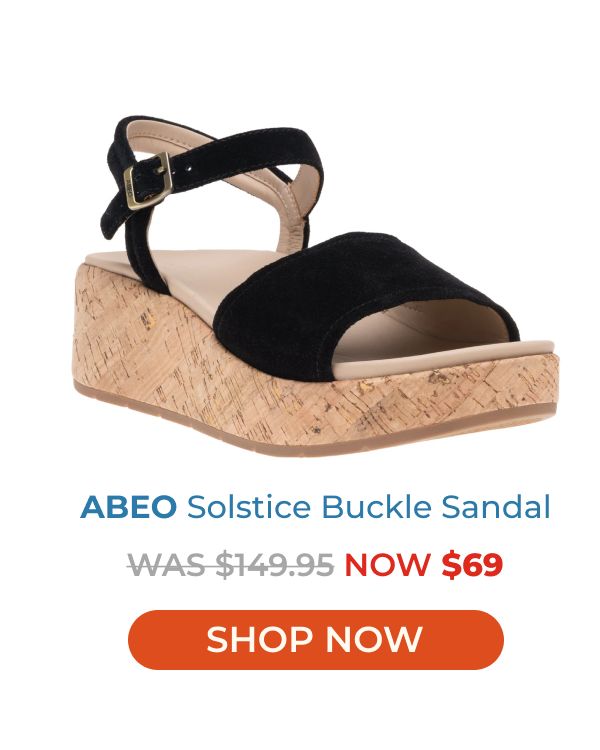 ABEO Solstice Buckle Sandal