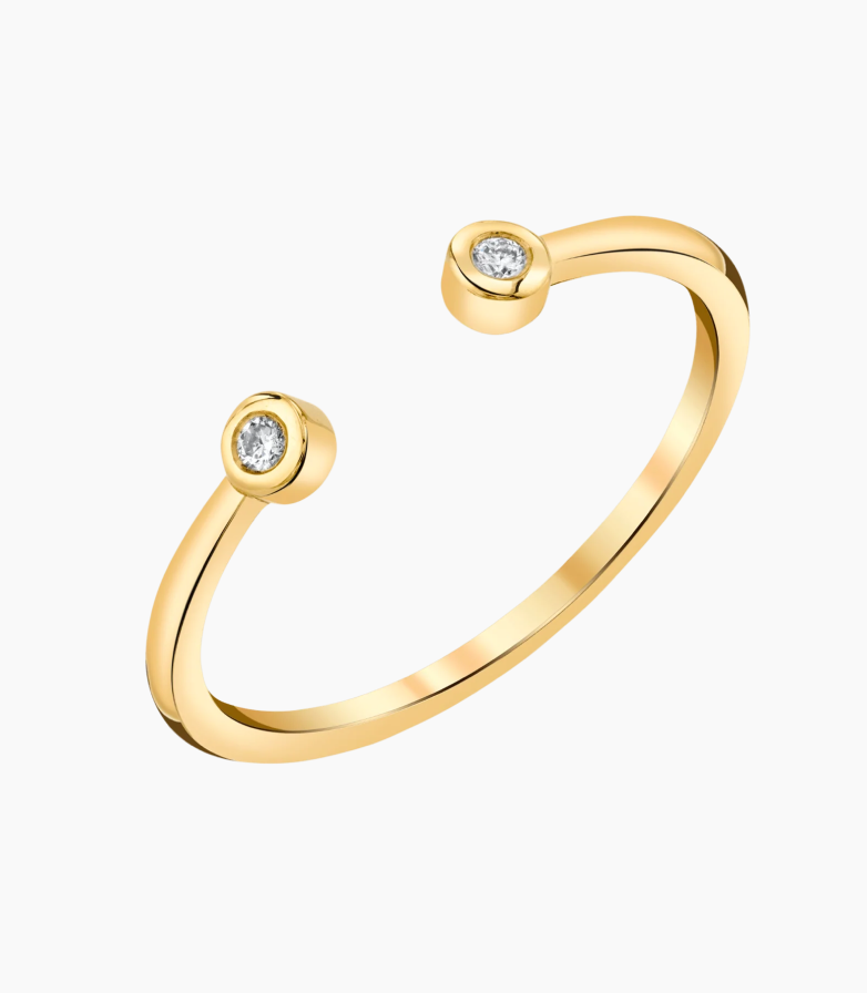 Open Diamond Ring