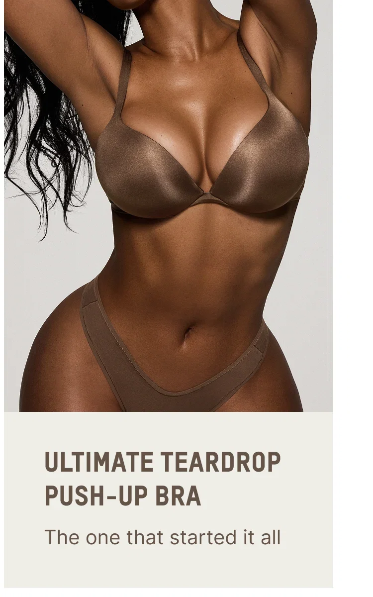 ULTIMATE TEARDROP PUSH-UP BRA