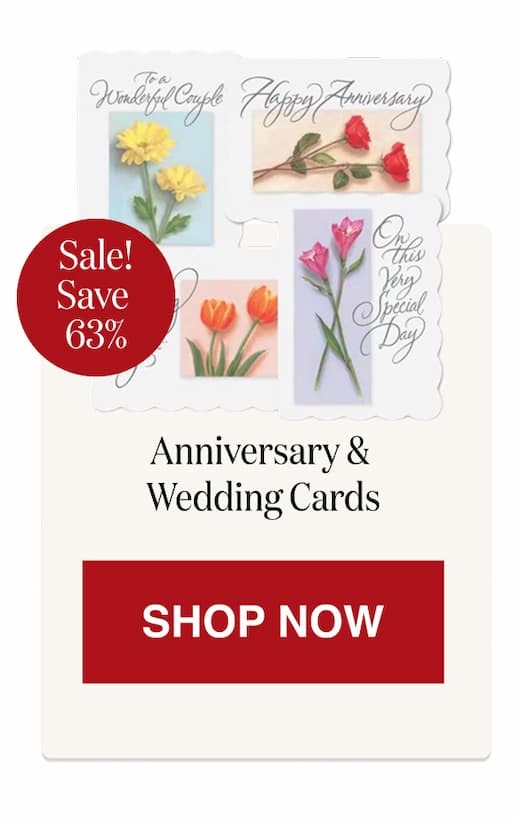 Anniversary & Wedding Cards [Click here to Shop Now]