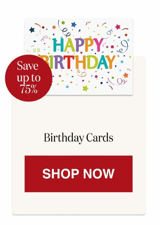 Birthday Cards  [Click here to Shop Now]