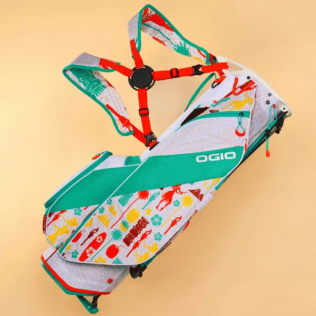 luau golf bags