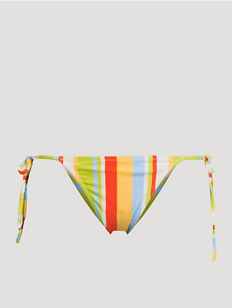 Iris Bikini Bottom In St. Barths Stripe Print
