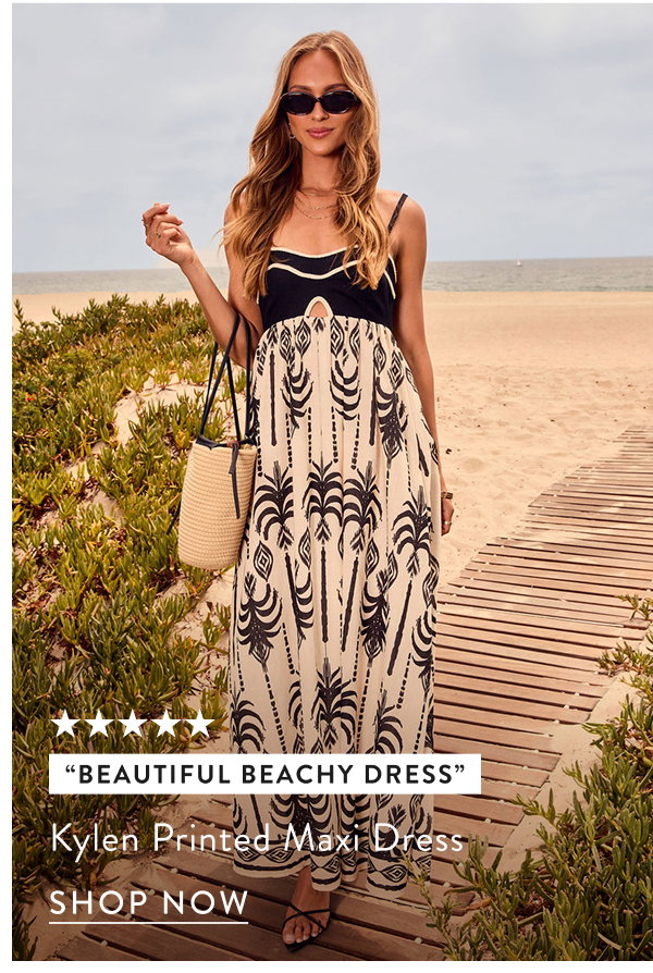Kylen Printed Maxi Dress