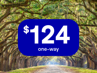 Fares from JFK to SAV.