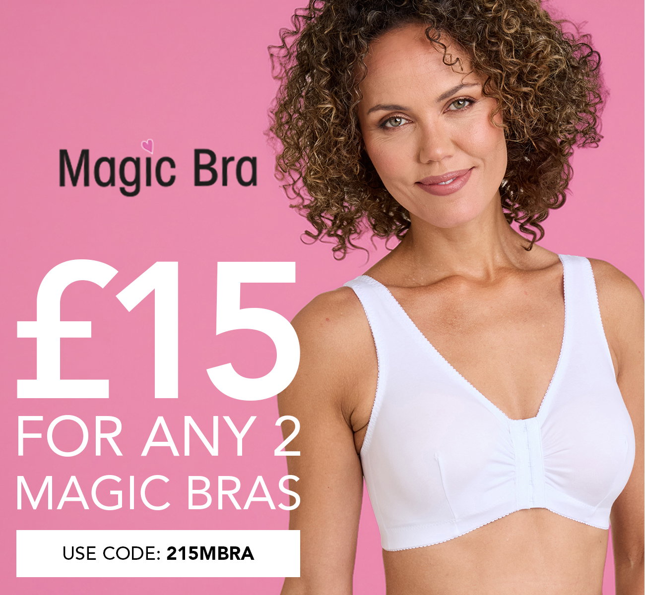 TWO BRAS FOR £15, ONLY £7.50 EACH