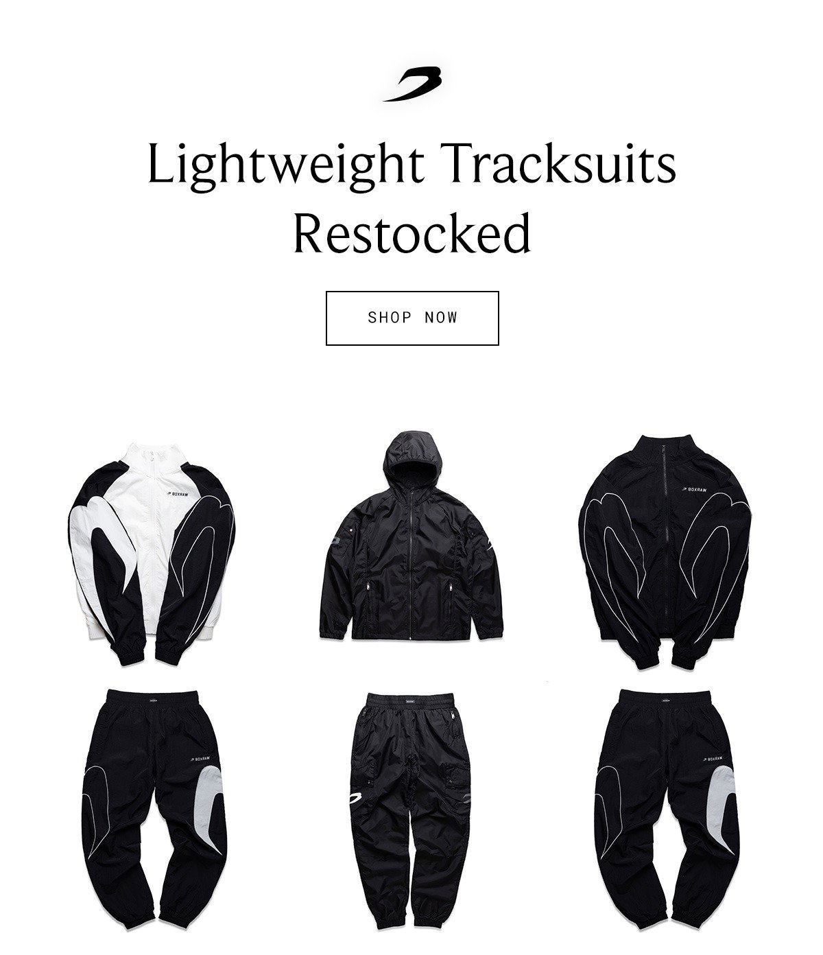 Lightweight Tracksuits Restocked