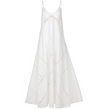 Lace Trimmed Dress