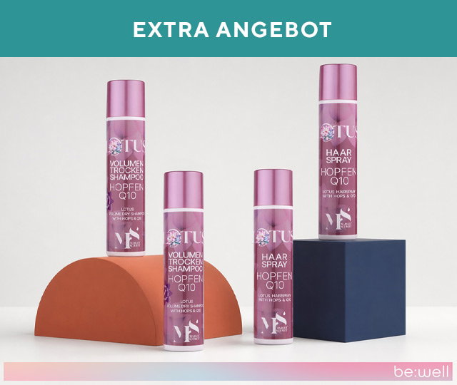 Tagesangebot: 275222 MARGOT SCHMITT® Lotus Trockenshampoo 2 x 300 ml Haarspray 2 x 300 ml