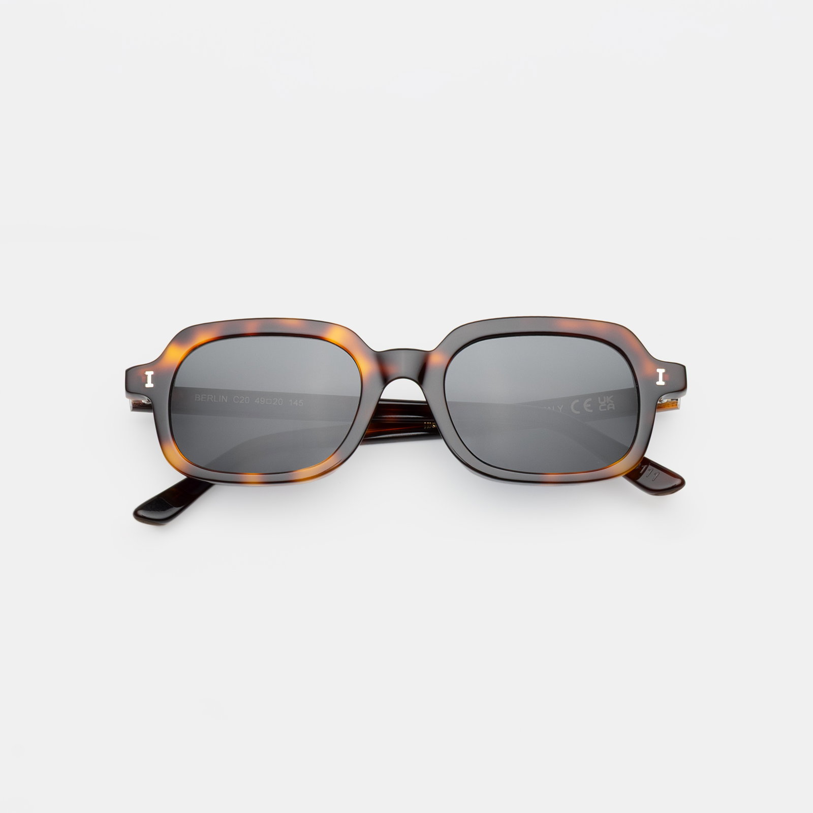 Berlin sunglasses shown in Havana