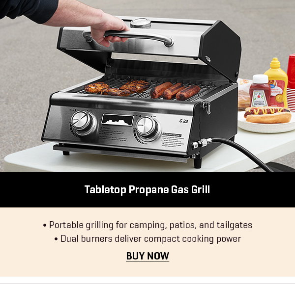 Tabletop Propane Gas Grill