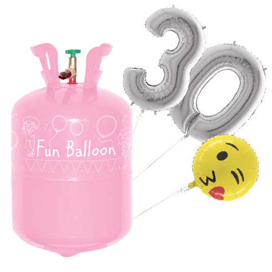 Helium Einwegflasche