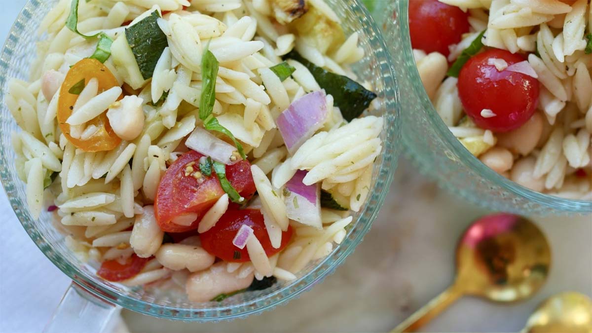 Orzo salad