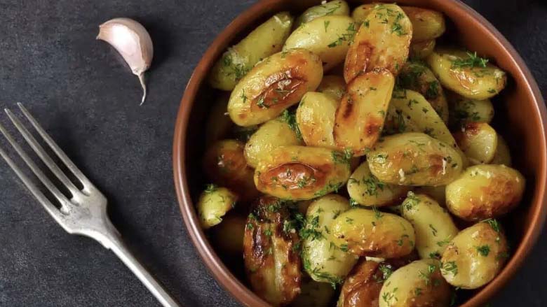 Lemon & herb roasted potatoes
