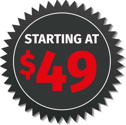 STARTING AT $49